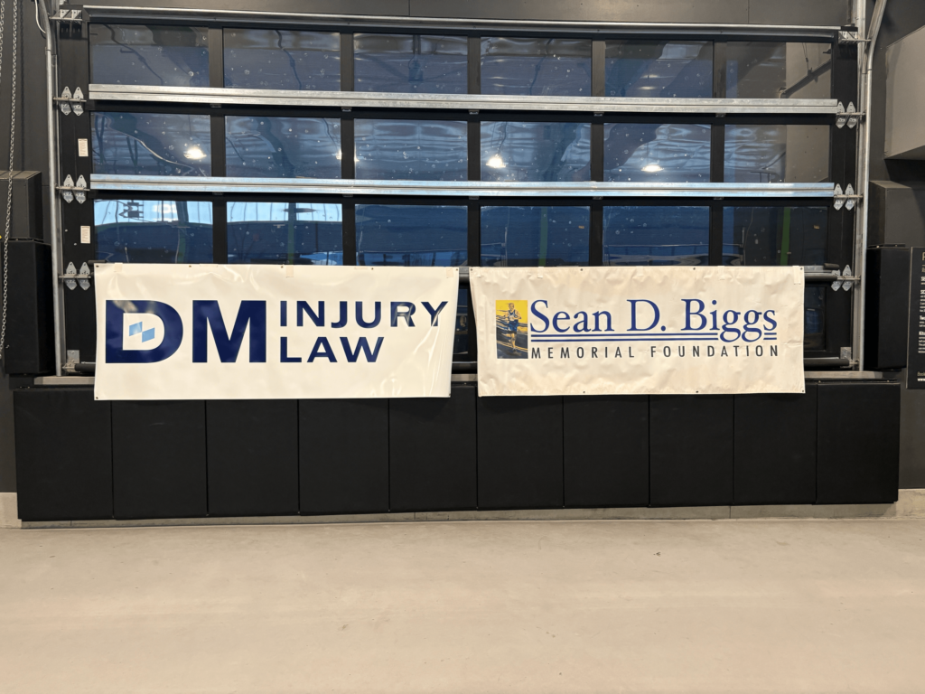 BIGGSteps and MD Injury Law banners